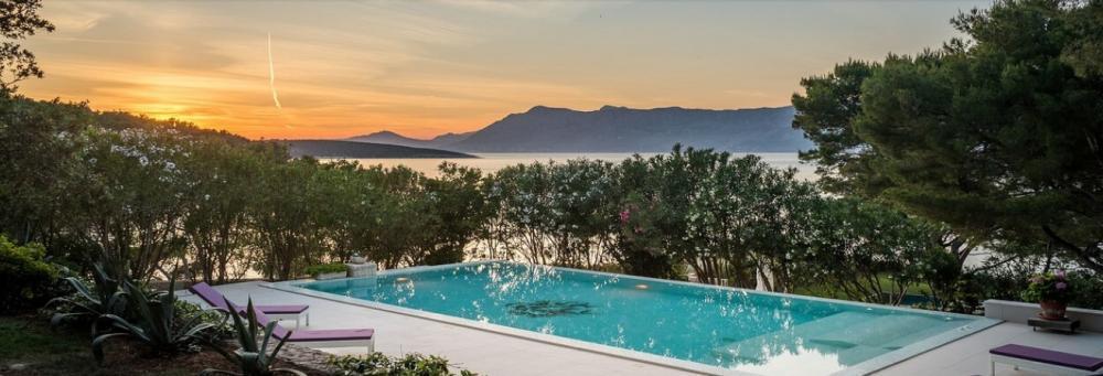 Very special waterfront villa on Brac island 