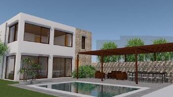 Unique offer of seafront villas to be constructed in Ston - close to famouse great wall of Croatia 