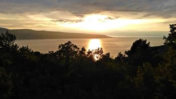 Building plot with sea view in Rabac area 