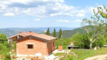 House under construction in Motovun, for sale 