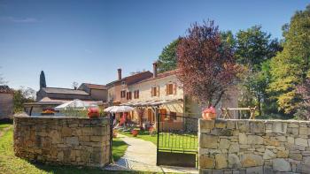 A beautiful stone villa with a swimming pool in the middle of Istria in Gracisce, for sale 