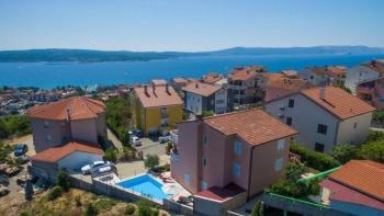 Beautiful villa with 3 apartments and a swimming pool in Crikvenica 