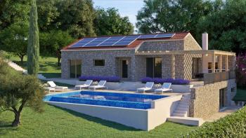 Four contemporary villas with swimming pool in Motovun area - package purchase is possible 