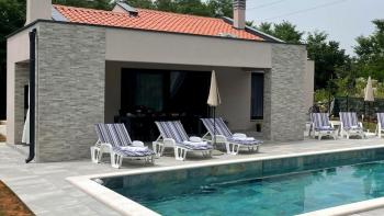 Villa with swimming pool on the edge of the village in Labin-Rabac area 