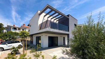 Modern luxury villa with pool and sea view, Krk city 