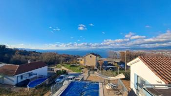 Villa with pool and panoramic view in Bregi 