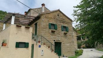 Nice stone house with a wonderful view in Buzet area, for sale 