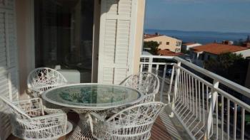 Spacious apartment with sea views in Rabac, for sale 