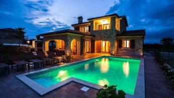 New stone villa in Vrh, Krk island, for sale 