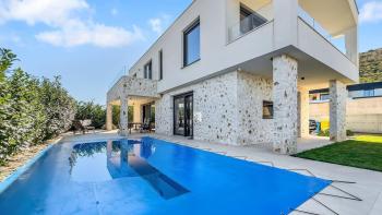 Exclusive newly built villa with a spectacular sea view in Rabac, for sale 