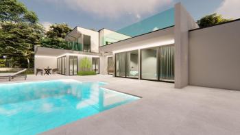 Superbe villa neuve avec piscine en phase RohBau - emplacement privé avec jardin 2700m2, à vendre 