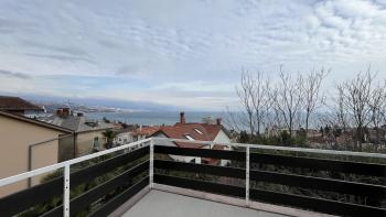 Unique Opatija flat of 73 m2 with sea view, for sale 