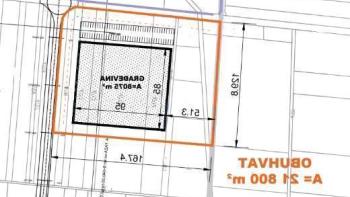 Large industrial land plot in near Zagreb suburb 