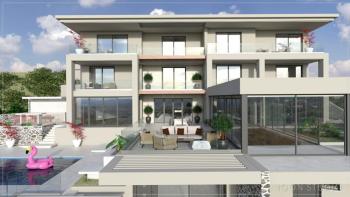 Lux villa under construction in Opatija outskirts 