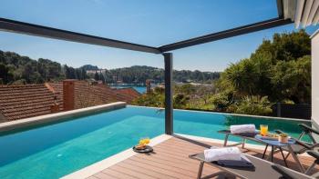 Exceptional luxury modern villa in the town of Korčula, ideal to spend 365 days a year on the island 