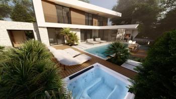 Project of a luxury modern villa in Porec area 