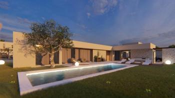 New modern villa in a luxury condomunium of 14 villas in Labinci, Kaštelir-Labinci 