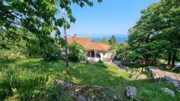 House Sveta Jelena, Mošćenička Draga, with great sea views 