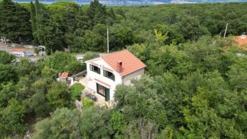 House within greenery in Dobrinj, Krk island 