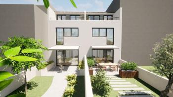 Complex of new built semi-detached houses in Porec area, 3 km from the sea 