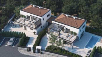 Land plot in Poreč area with building permit for 2 villas  