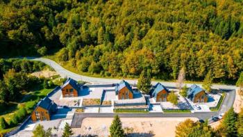 Cinq maisons de design à Ravna Gora, Gorski Kotar 