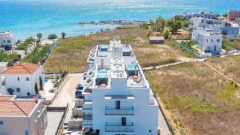 Luxury terraced villa for sale in Zadar area, 100 meters from the sea only 