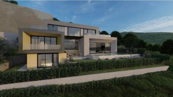 Magnificent new villa under construction in Opatija center 