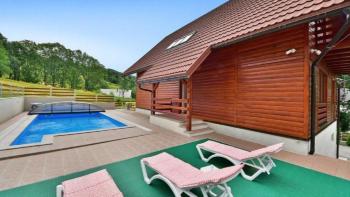 Villa with pool, sauna and garden in an attractive location in Begovo Razdolje 