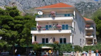 Excellent hotel on Makarska riviera for sale right by the beach! 