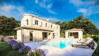 Traditional villa of new construction in Porec area 