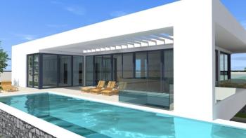 Fantastic modern villa under cosntruction on Krk peninsula 