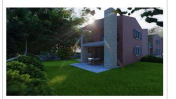 Semi-detached house for sale in Vodnjan in a new complex 