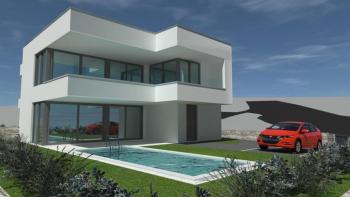 Modern semi-detached villa in Punat just 600 meters from the sea 