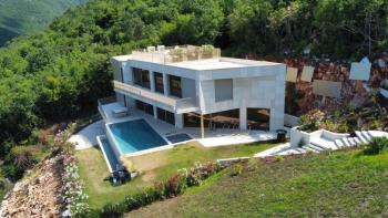  Luxury villa with a panoramic view of the sea in charming Moscenicka Draga 