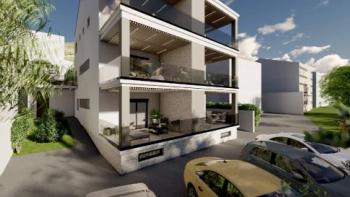 Nowy kompleks apartamentów w Seget niedaleko Trogiru 