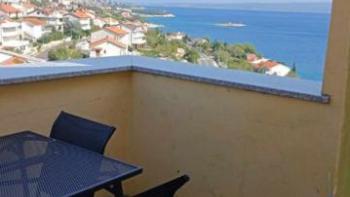 Cheap apartment in Povile, Novi Vinodolski, with sea views 