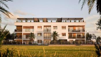 Wohnung in einer neuen Residenz im Bau mit Meerblick in Nin, Zadar 