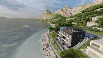 Fantastické nové apartmány v nové butikové rezidenci s bazénem na Makarské riviéře 