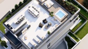 Fantastický penthouse v novém butikovém komplexu v Trogiru 