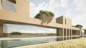 Villa mit atemberaubendem modernem Design in der Gegend von Motovun 