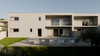 Semi-detached modern villa on Krk, for sale 