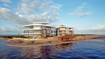 Luxury new apartment in the first row to the sea in Privlaka 