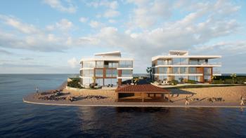 Luxury new complex in the 1st row to the sea in Privlaka, Zadar 