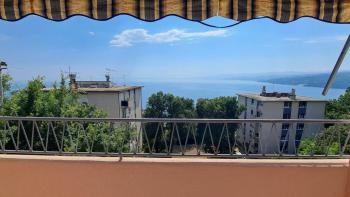 One-bedroom apartment with garage and sea view in Opatija, for sale 