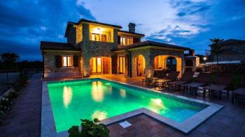 New stone villa in Vrh, Krk island, for sale 