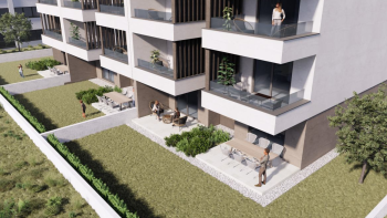 Appartement neuf avec jardin à Valdebek, Pula, à vendre 