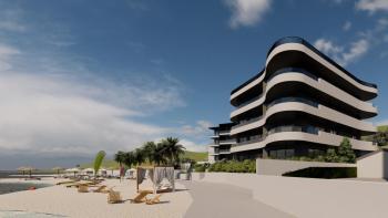 New luxury apartment in Seget Donji, 1st line to the sea, for sale 