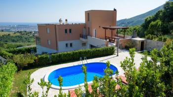 Lux villa on the hills of Solin over Split 