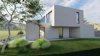 Modern villa in Vrh, Krk island 